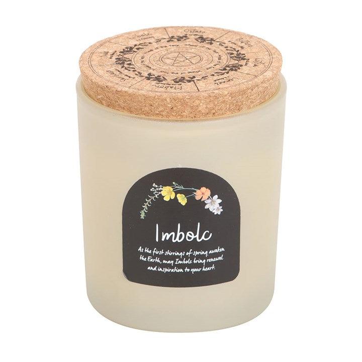 Imbolc Spiced Vanilla Wheel of the Year Candle