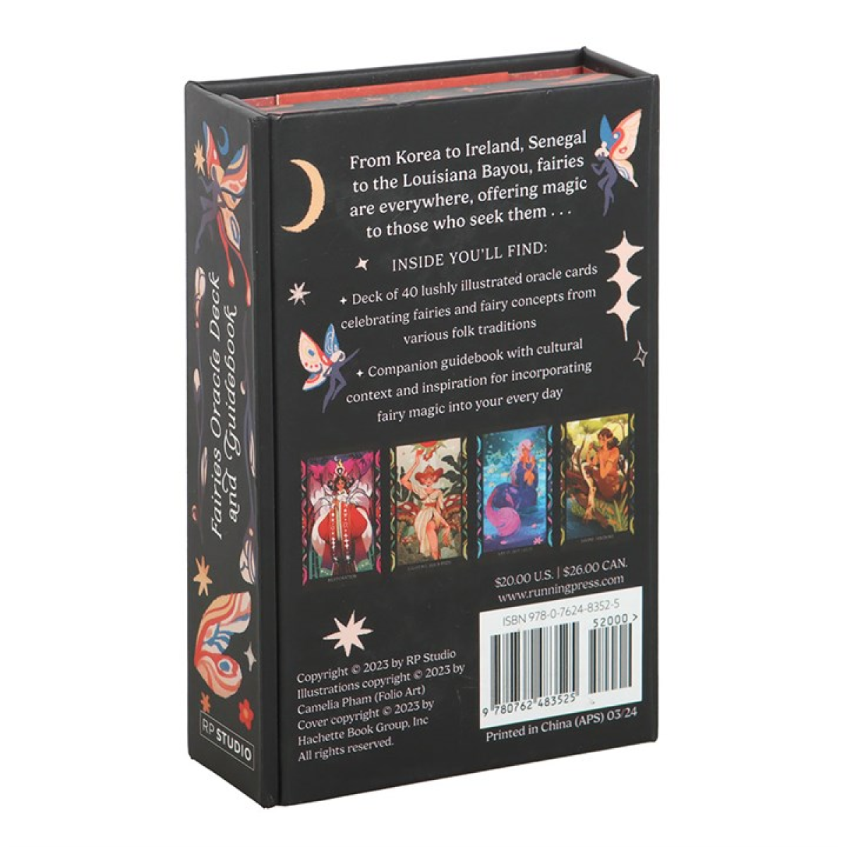 Fairies Oracle Card Deck and Guidebook