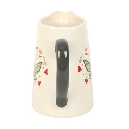 Fairy Wing Ceramic Flower Jug