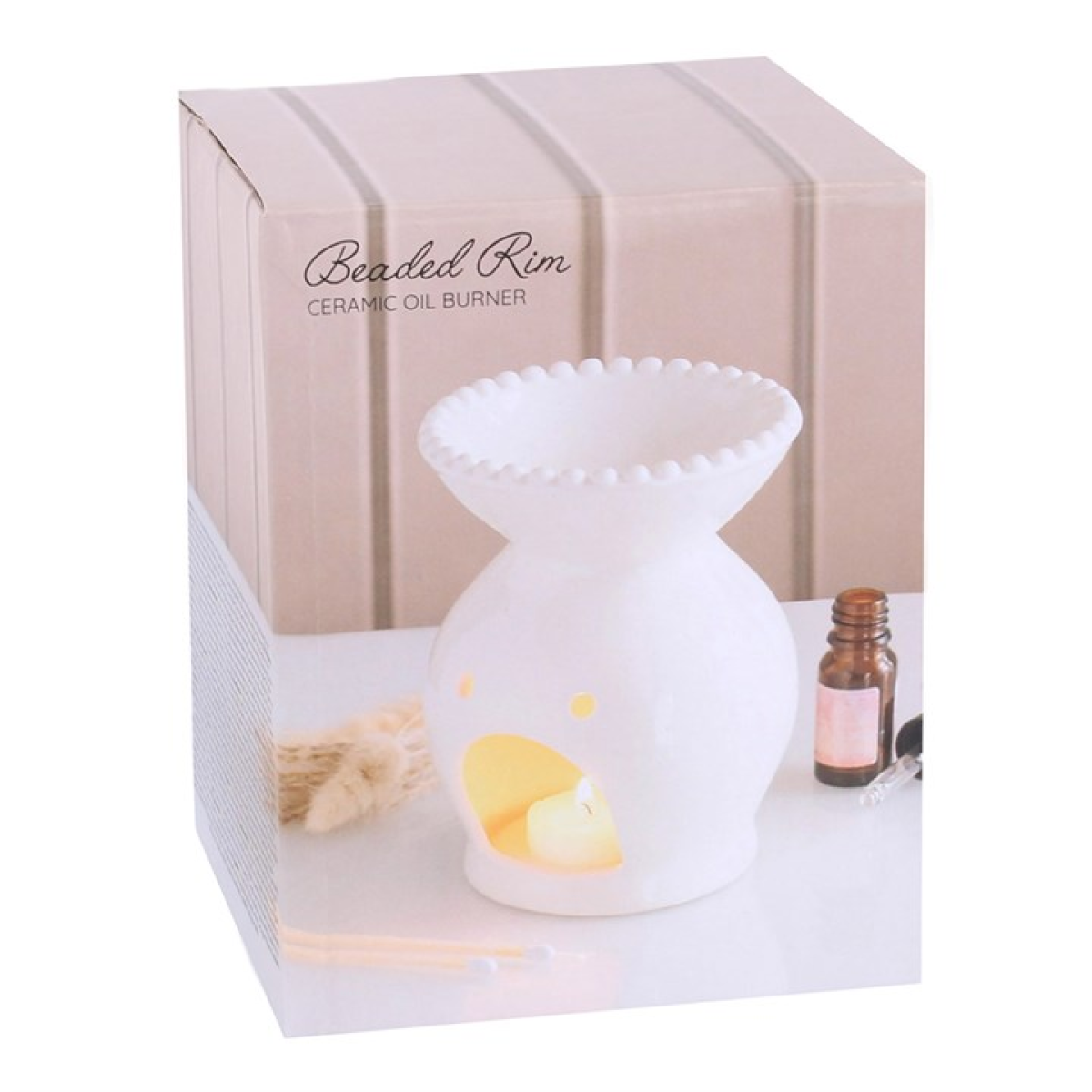 Gothic Gifts Beaded Rim Oil Burner