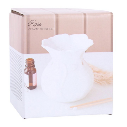 White Rose Oil Burner