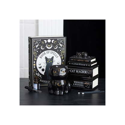 Black Cat Magick Oil Burner