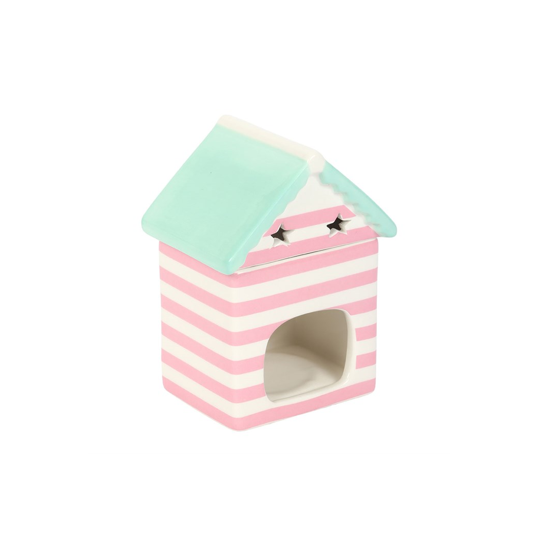 Gothic Gifts Pastel Beach Hut Oil Burner