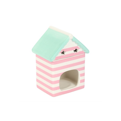 Gothic Gifts Pastel Beach Hut Oil Burner