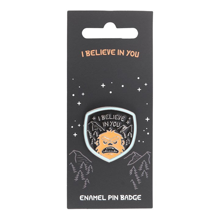 Bigfoot Enamel Pin Badge