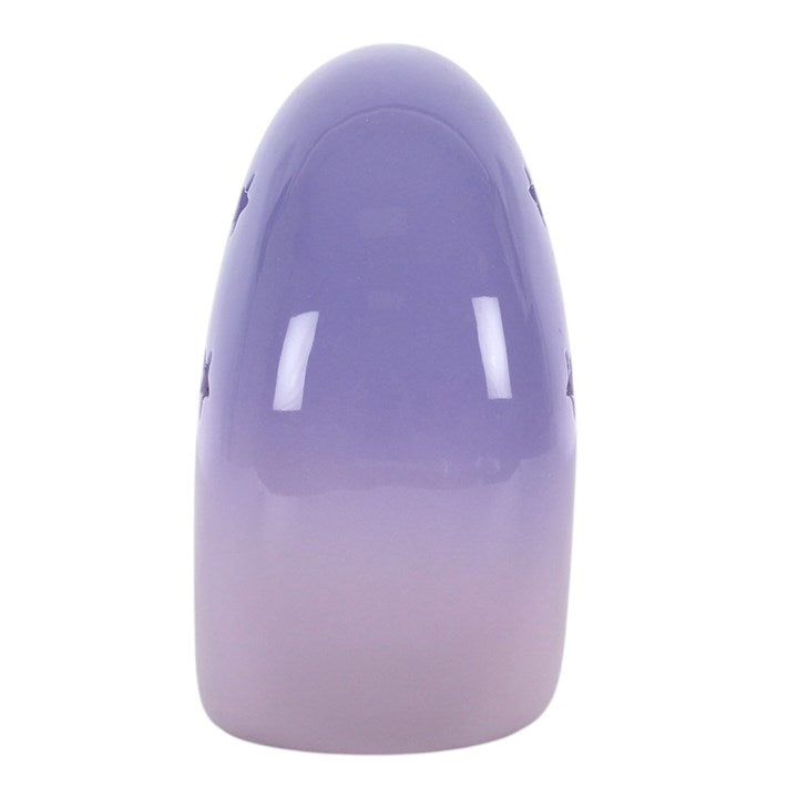 Gothic Gifts Purple Pastel Crescent Moon Hanging Oil Burner