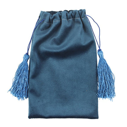 The Star Vintage Tarot Velvet Drawstring Bag