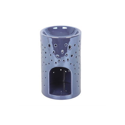 Iridescent Purple Moon Pillar Oil Burner