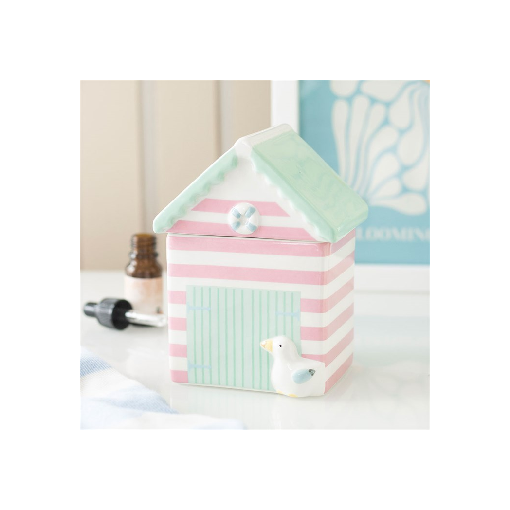 Gothic Gifts Pastel Beach Hut Oil Burner