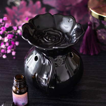 Black Rose Oil Burner