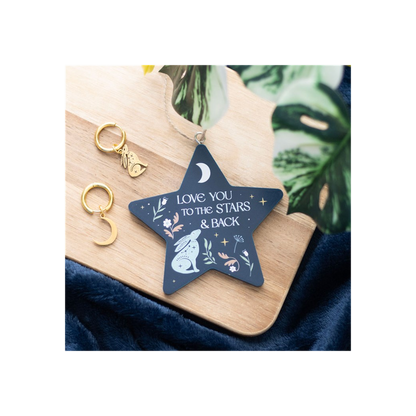 Love You to the Stars and Back Hare Hanging Decoration