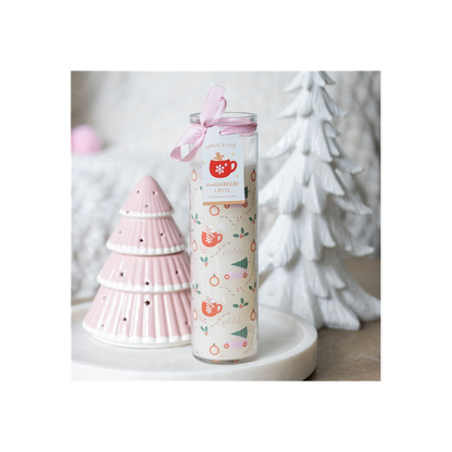 Sugarplum Fun Christmas Print Tube Candle