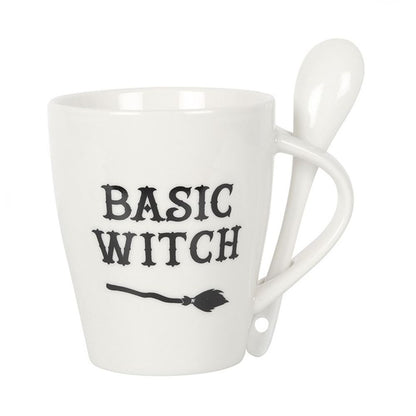 Basic Witch Mug and Spoon Set