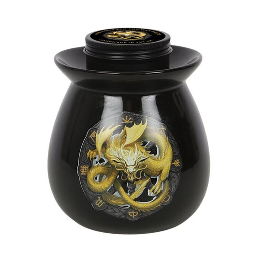 Imbolc Wax Melt Burner Gift Set by Anne Stokes