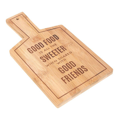 Sweeter When Shared Bamboo Serving Board