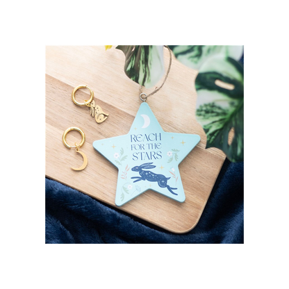 Reach for the Stars Hare Hanging Decoration