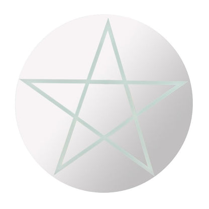 Round Pentagram Mirror