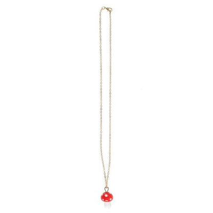 Toadstool Charm Necklace Card