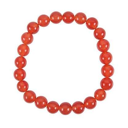 Sacral Chakra Carnelian Gemstone Bracelet