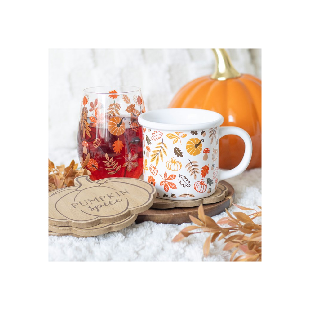 Pumpkin Spice Coaster Set