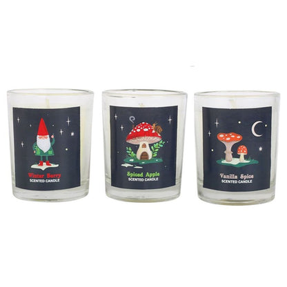 Gnome Sweet Gnome Candle Trio