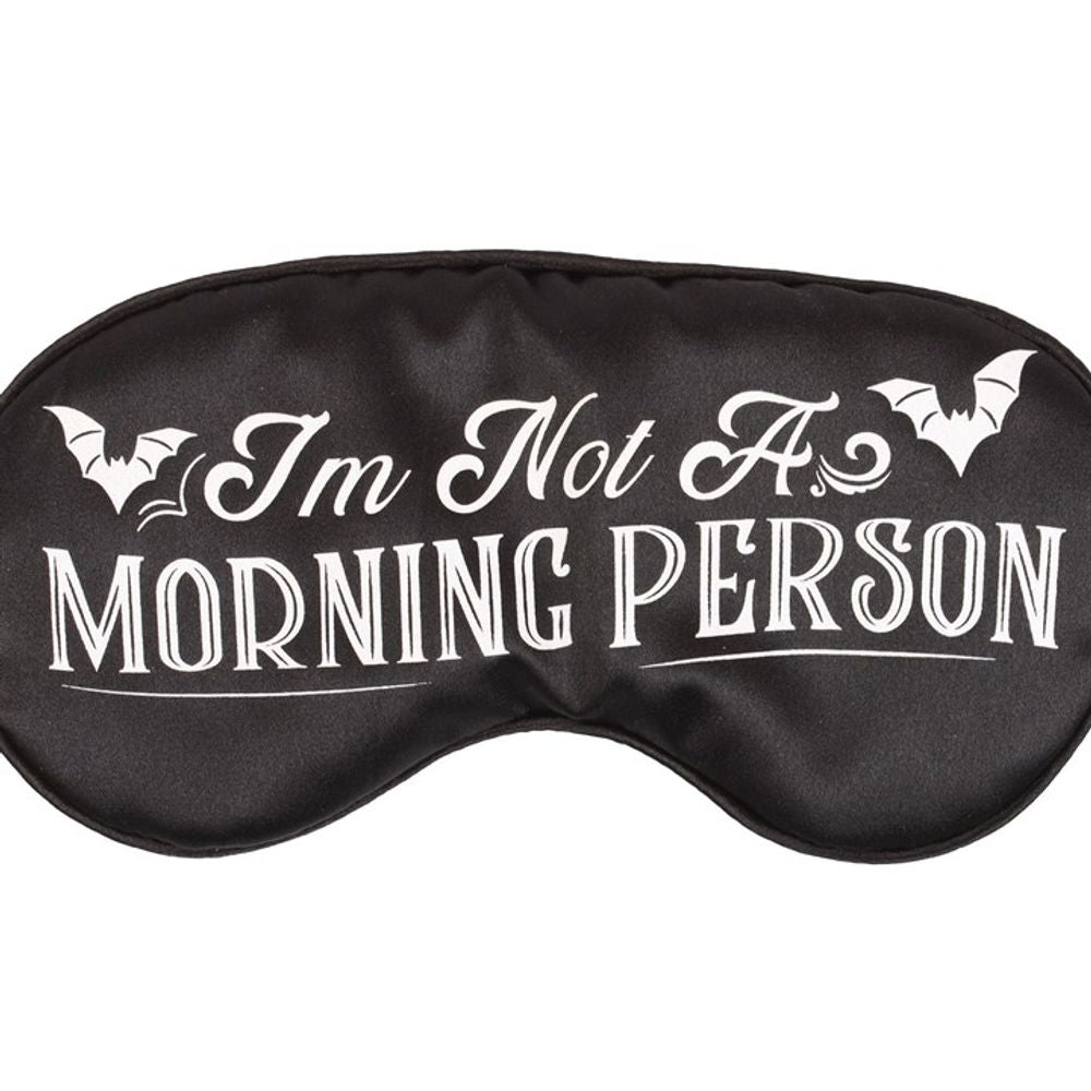 I'm Not a Morning Person Satin Sleep Mask